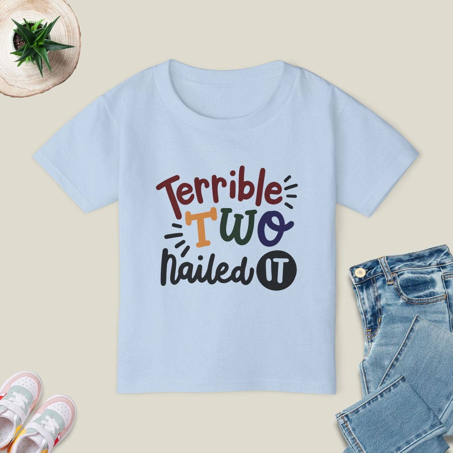 Terrible Two Nailed It T-Shirt