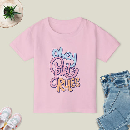 Obey Girls Rules T-Shirt