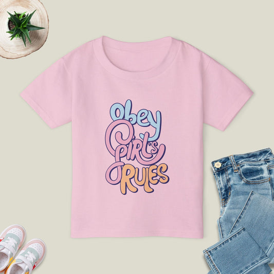 Obey Girls Rules T-Shirt