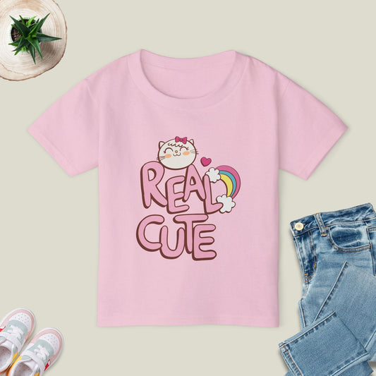 Real Cute Cat T-Shirt