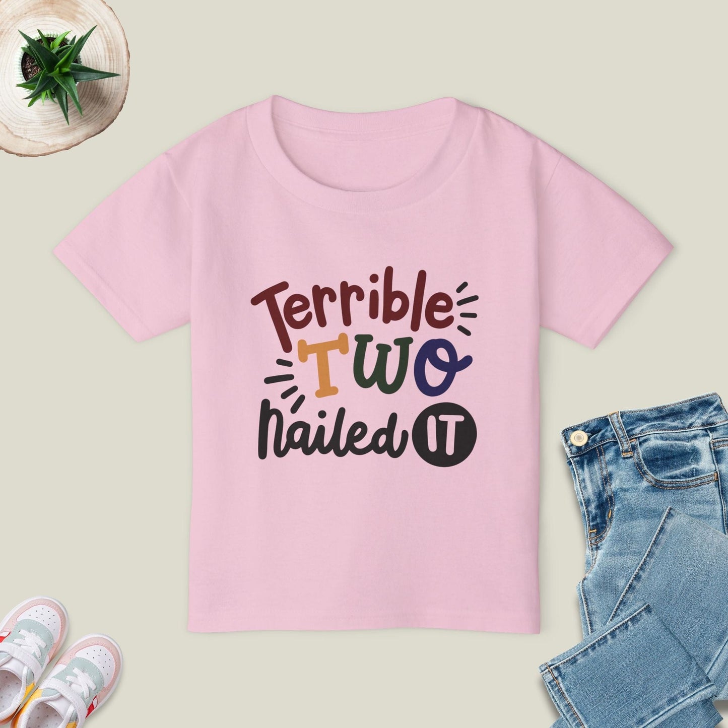 Terrible Two Nailed It T-Shirt