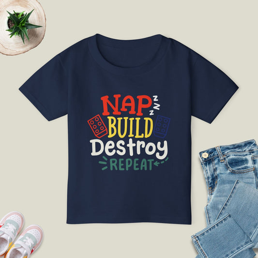 Nap Build Destroy T-Shirt