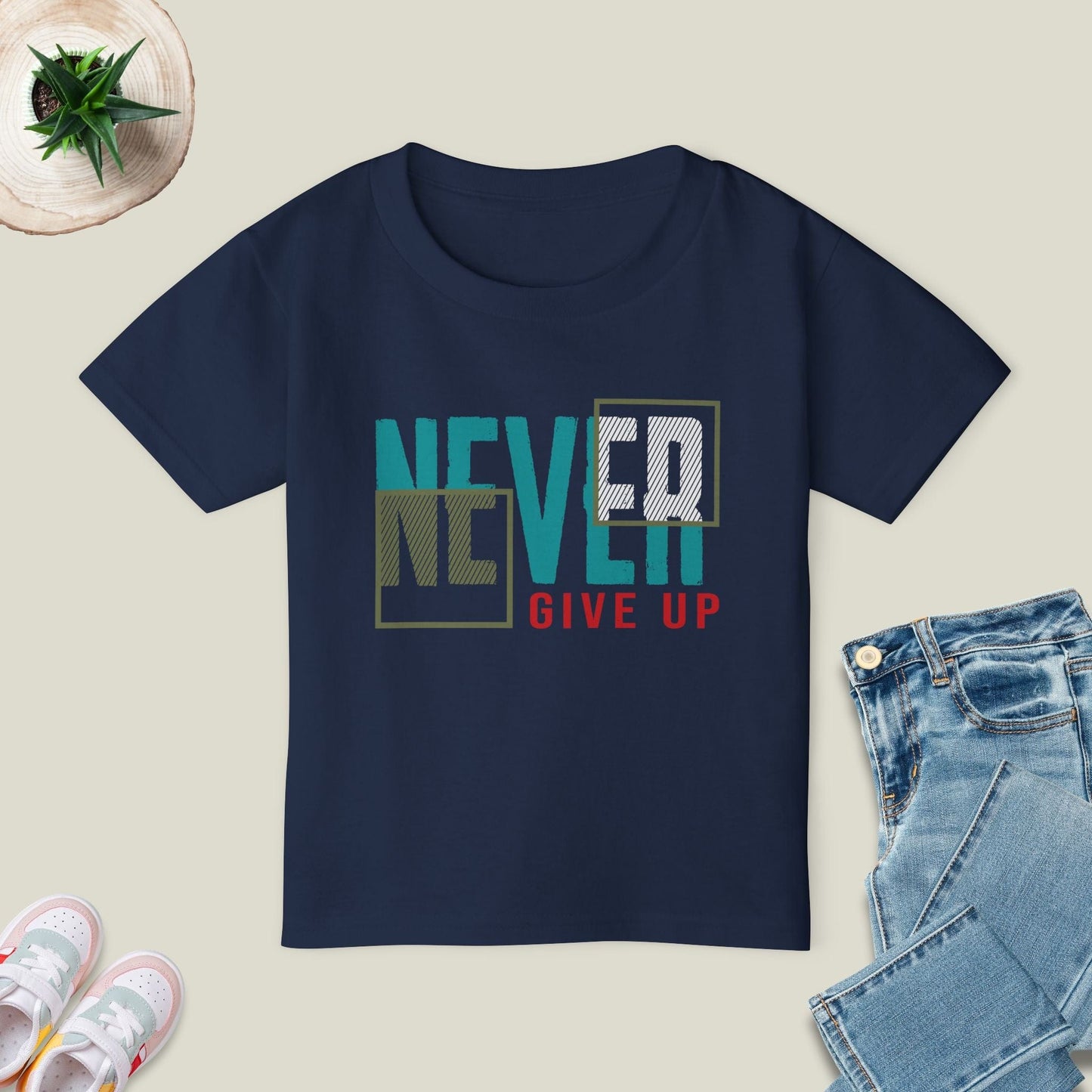 Never Give Up T-Shirt