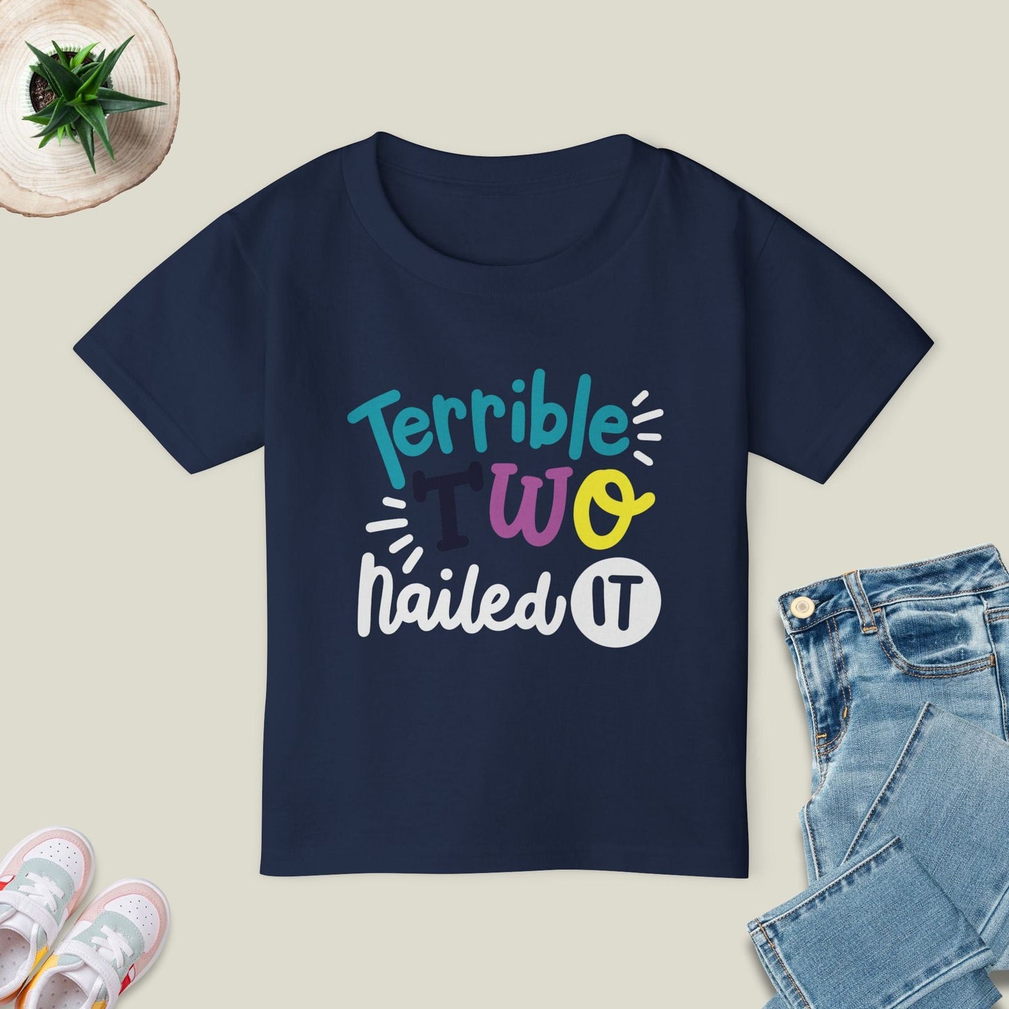 Terrible Two Nailed It T-Shirt