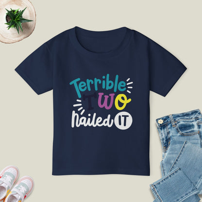Terrible Two Nailed It T-Shirt
