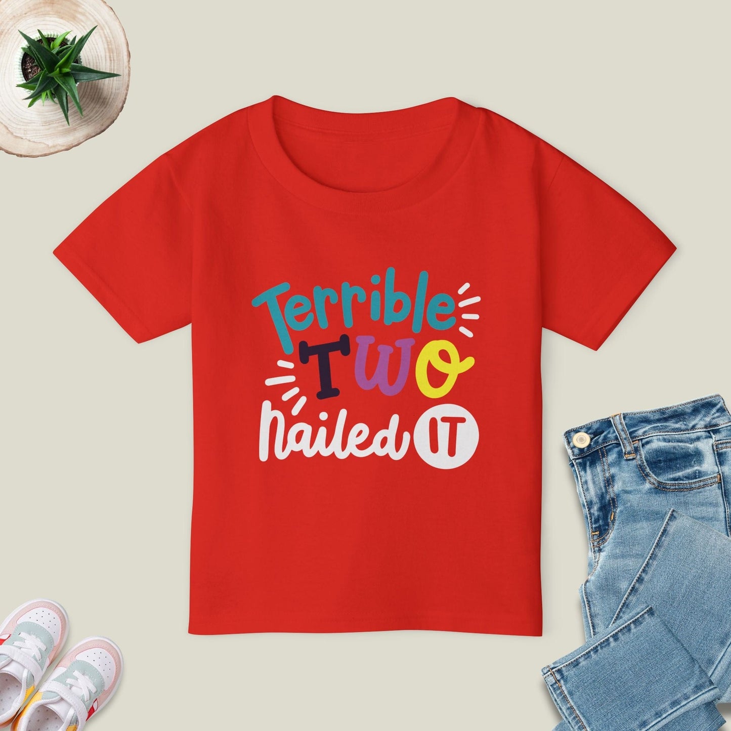 Terrible Two Nailed It T-Shirt