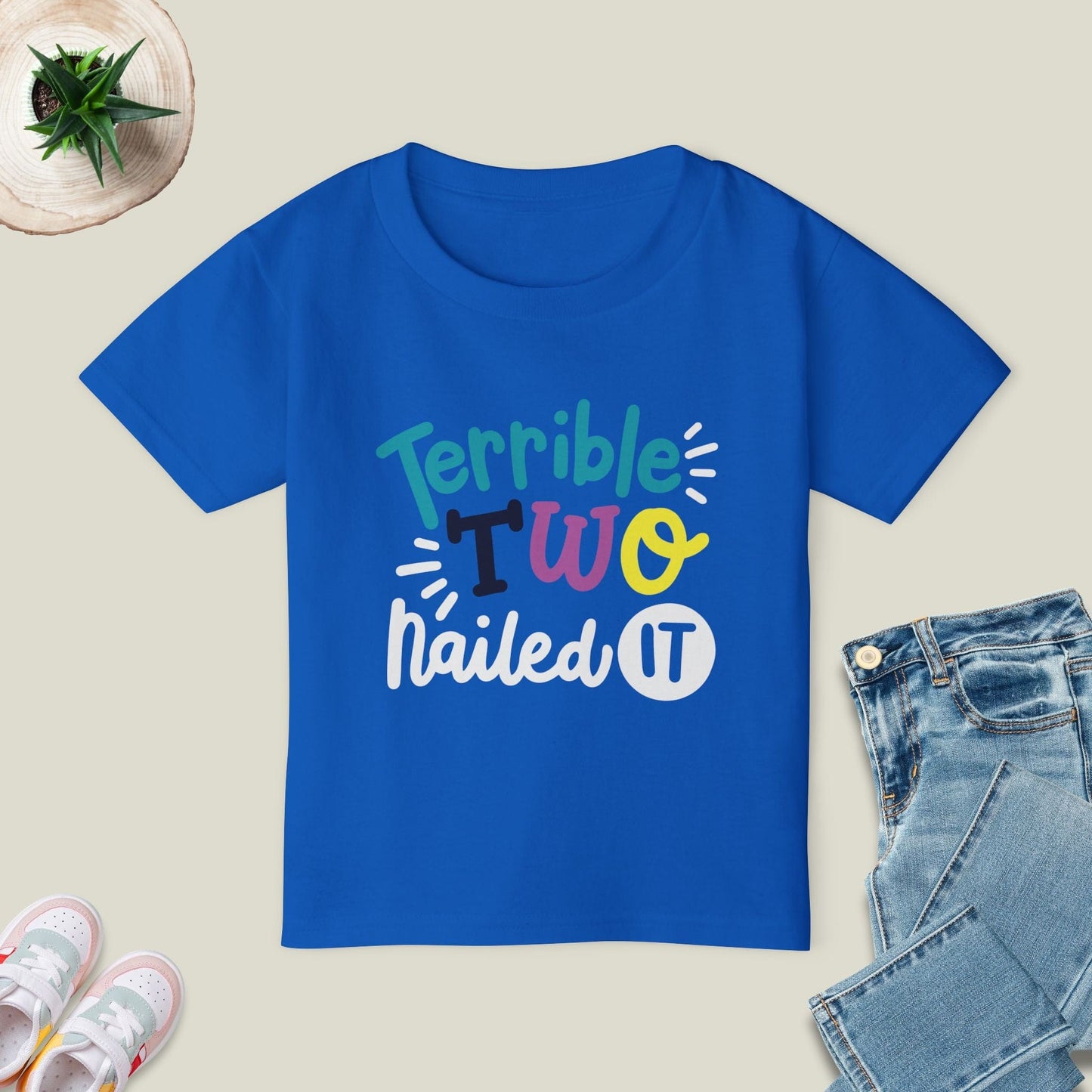 Terrible Two Nailed It T-Shirt