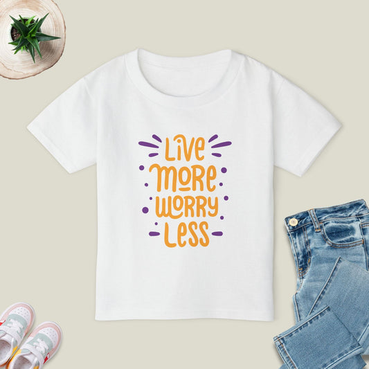 Live More Worry Less T-Shirt