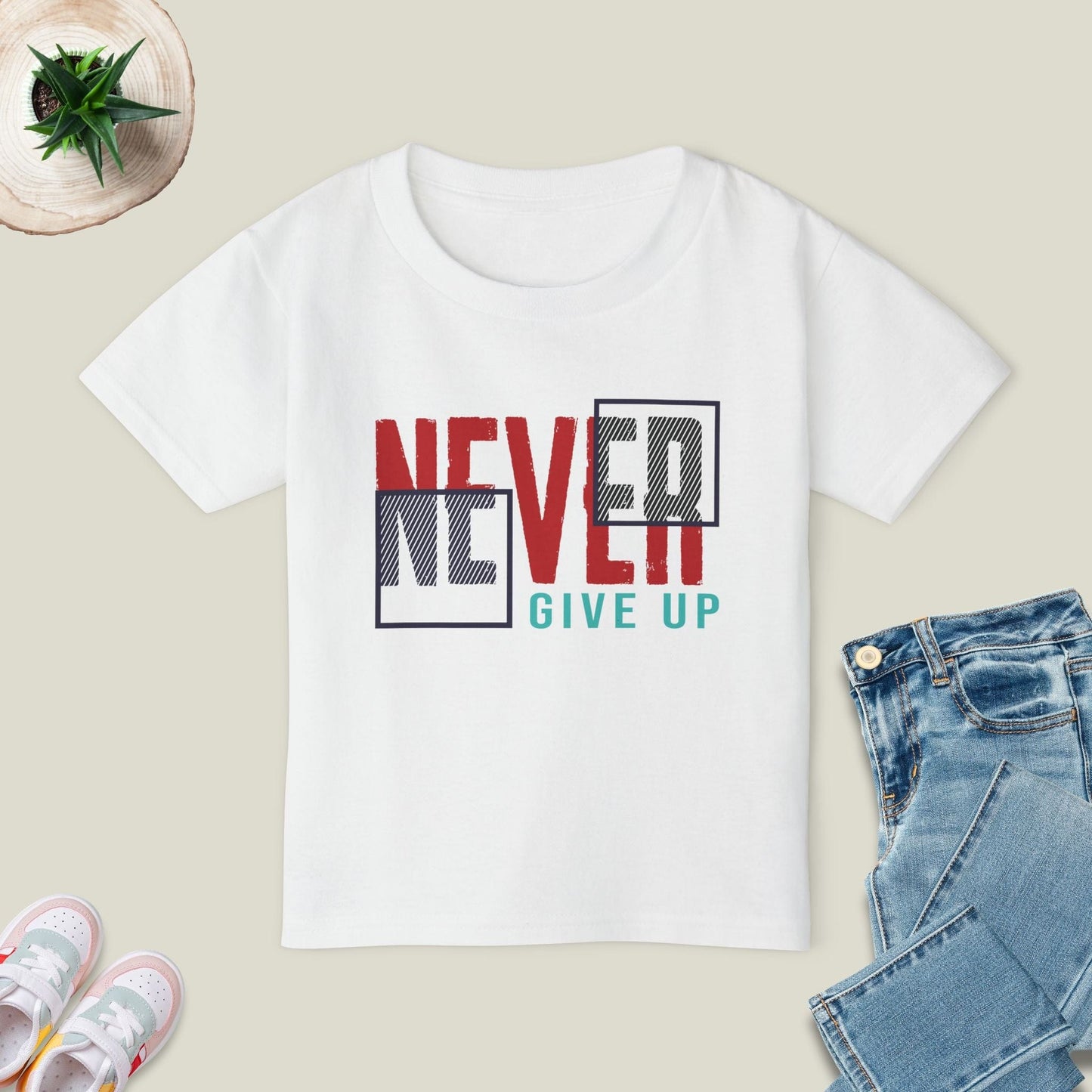 Never Give Up T-Shirt
