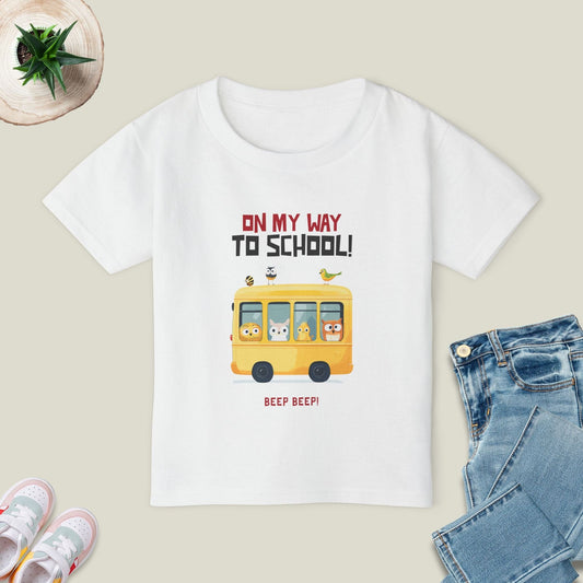 On My Way To School T-Shirt